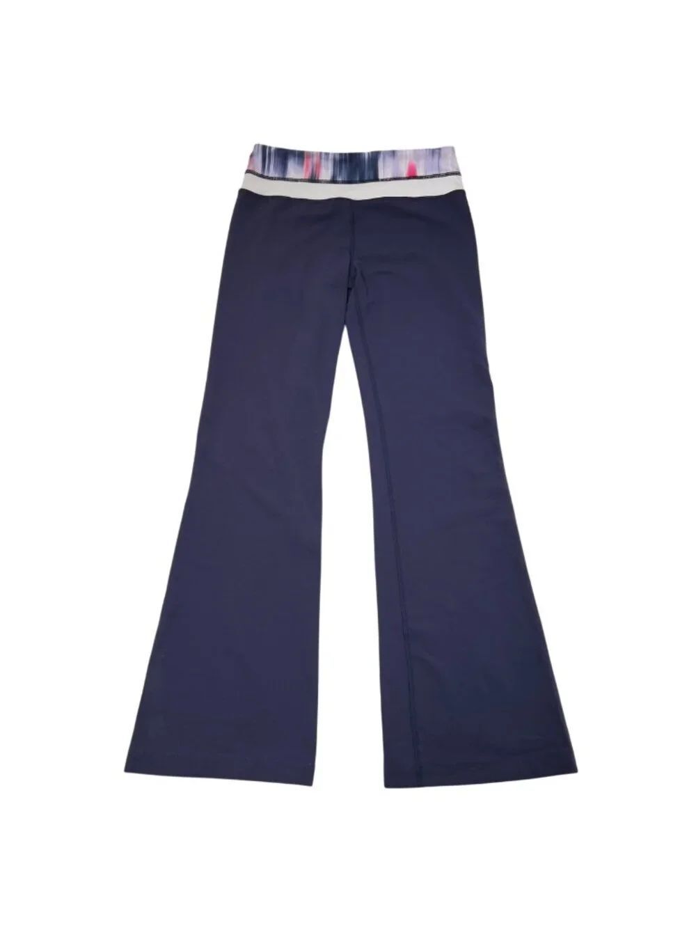 Lululemon Vintage OG Groove Pant Deep Indigo Mirage Size 4
